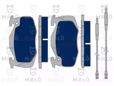 Комплект тормозных колодок (MALÒ: 1050147)