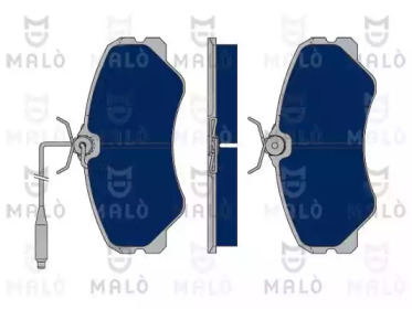 Комплект тормозных колодок (MALÒ: 1050157)