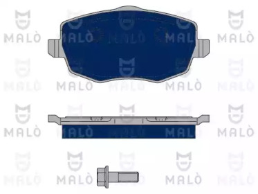 Комплект тормозных колодок (MALÒ: 1050190)