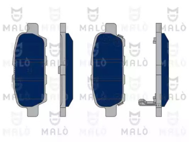 Комплект тормозных колодок (MALÒ: 1050330)