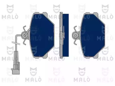 Комплект тормозных колодок (MALÒ: 1050343)