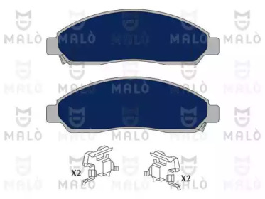 Комплект тормозных колодок (MALÒ: 1051153)