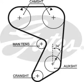 Ремень (GATES: 5005)