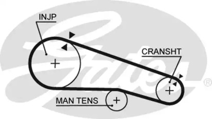 Ремень (GATES: 5104)