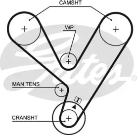 Ремень (GATES: 5208XS)