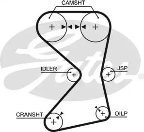 Ремень (GATES: 5258XS)
