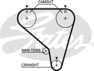 Ремень (GATES: 5267XS)