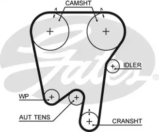Ремень (GATES: 5397XS)