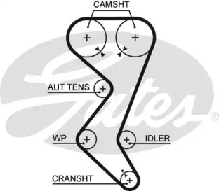 Ремень (GATES: 5528XS)