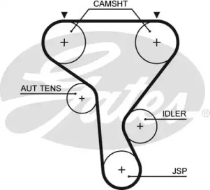 Ремень (GATES: 5573XS)