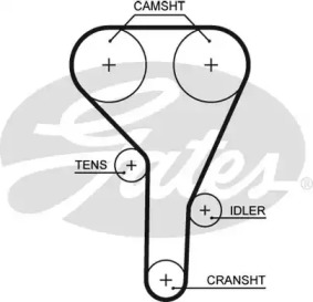 Ремень (GATES: 5638XS)