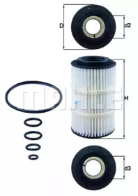 Фильтр (KNECHT: OX 345/7D)