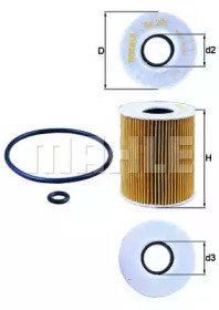 Фильтр (KNECHT: OX 203D)