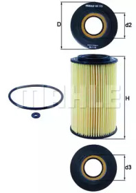 Фильтр (KNECHT: OX 773D)