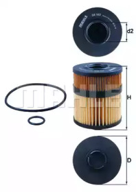 Фильтр (KNECHT: OX 563D)