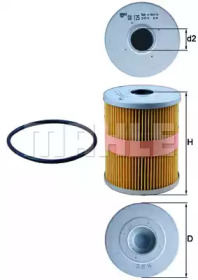 Фильтр (KNECHT: OX 125D)