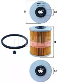 Фильтр (KNECHT: KX 78D)