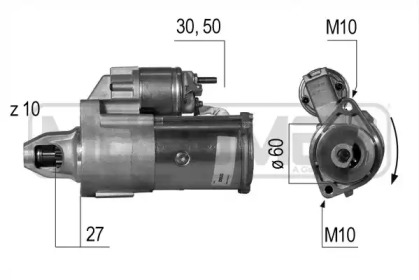 Стартер (MESSMER: 220532)