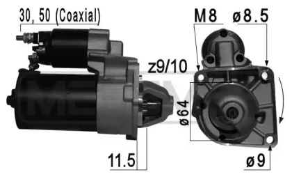 Стартер (MESSMER: 220697)