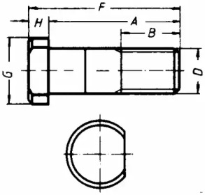 Болт (LEMFÖRDER: 19839 01)