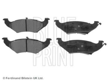 Комплект тормозных колодок (BLUE PRINT: ADA104235)