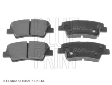 Комплект тормозных колодок (BLUE PRINT: ADG042100)