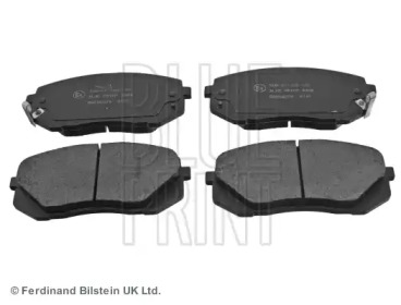 Комплект тормозных колодок (BLUE PRINT: ADG04278)