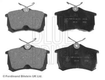 Комплект тормозных колодок (BLUE PRINT: ADH24257)