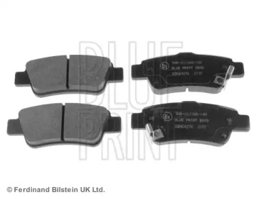 Комплект тормозных колодок (BLUE PRINT: ADH24276)