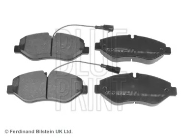 Комплект тормозных колодок (BLUE PRINT: ADN142133)