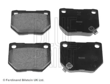 Комплект тормозных колодок (BLUE PRINT: ADN14270)