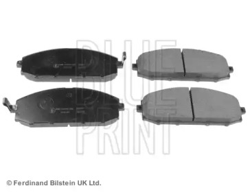 Комплект тормозных колодок (BLUE PRINT: ADN14287)