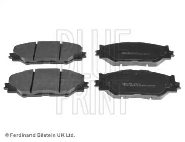 Комплект тормозных колодок (BLUE PRINT: ADT342163)