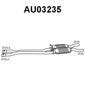 Амортизатор (VENEPORTE: AU03235)