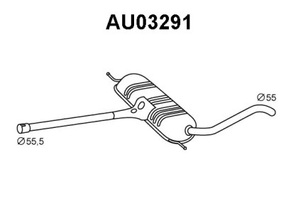 Амортизатор (VENEPORTE: AU03291)