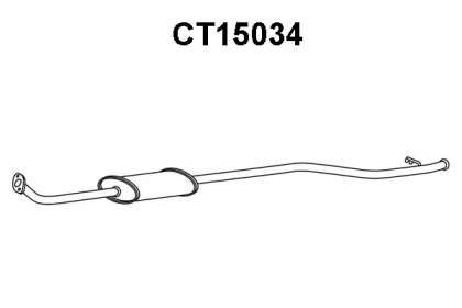 Амортизатор (VENEPORTE: CT15034)