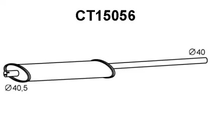 Амортизатор (VENEPORTE: CT15056)