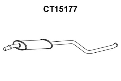 Амортизатор (VENEPORTE: CT15177)