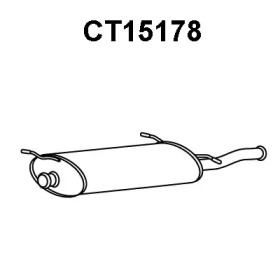 Амортизатор (VENEPORTE: CT15178)