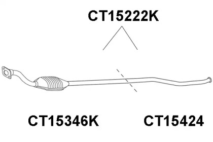 Катализатор (VENEPORTE: CT15222K)