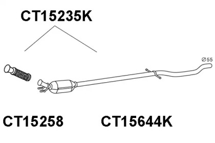 Катализатор (VENEPORTE: CT15235K)