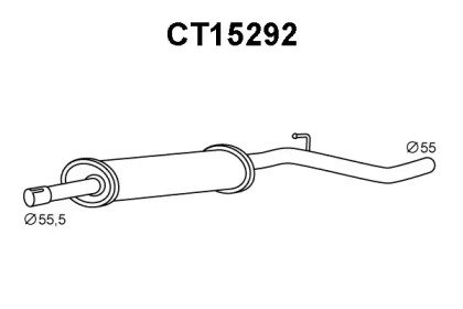 Амортизатор (VENEPORTE: CT15292)