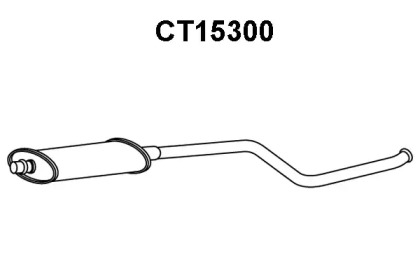 Амортизатор (VENEPORTE: CT15300)