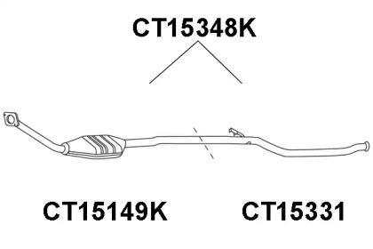 Катализатор (VENEPORTE: CT15348K)