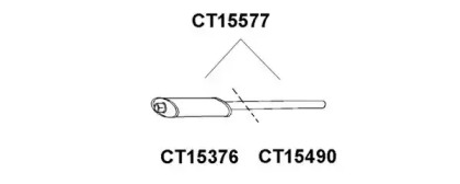 Амортизатор (VENEPORTE: CT15376)