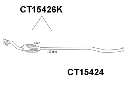 Катализатор (VENEPORTE: CT15426K)