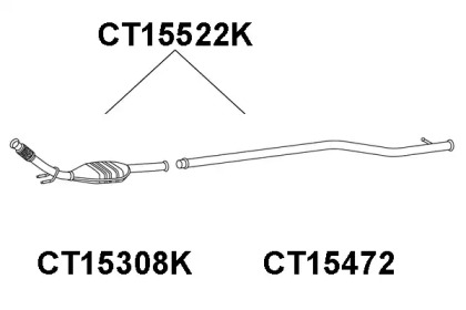 Катализатор (VENEPORTE: CT15522K)