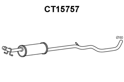 Амортизатор (VENEPORTE: CT15757)