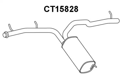 Амортизатор (VENEPORTE: CT15828)