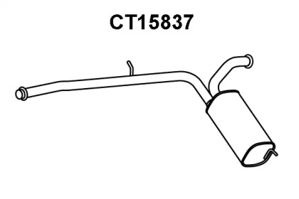 Амортизатор (VENEPORTE: CT15837)